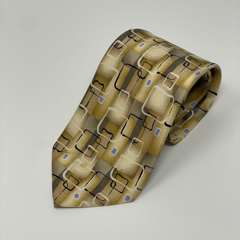 J. Garcia Necktie Clown Hamlet Limited Edition Forty-Seven Silk Geometric Unisex